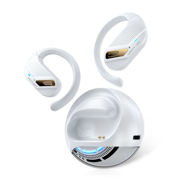 Ecouteurs Bluetooth 5.4 Vention OpenBeat O12 avec étui de chargement – ​​True Wi