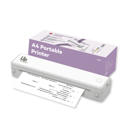 UPRINT IMPRIMANTE THERMIQUE A4 MOBILE U8-BLANC